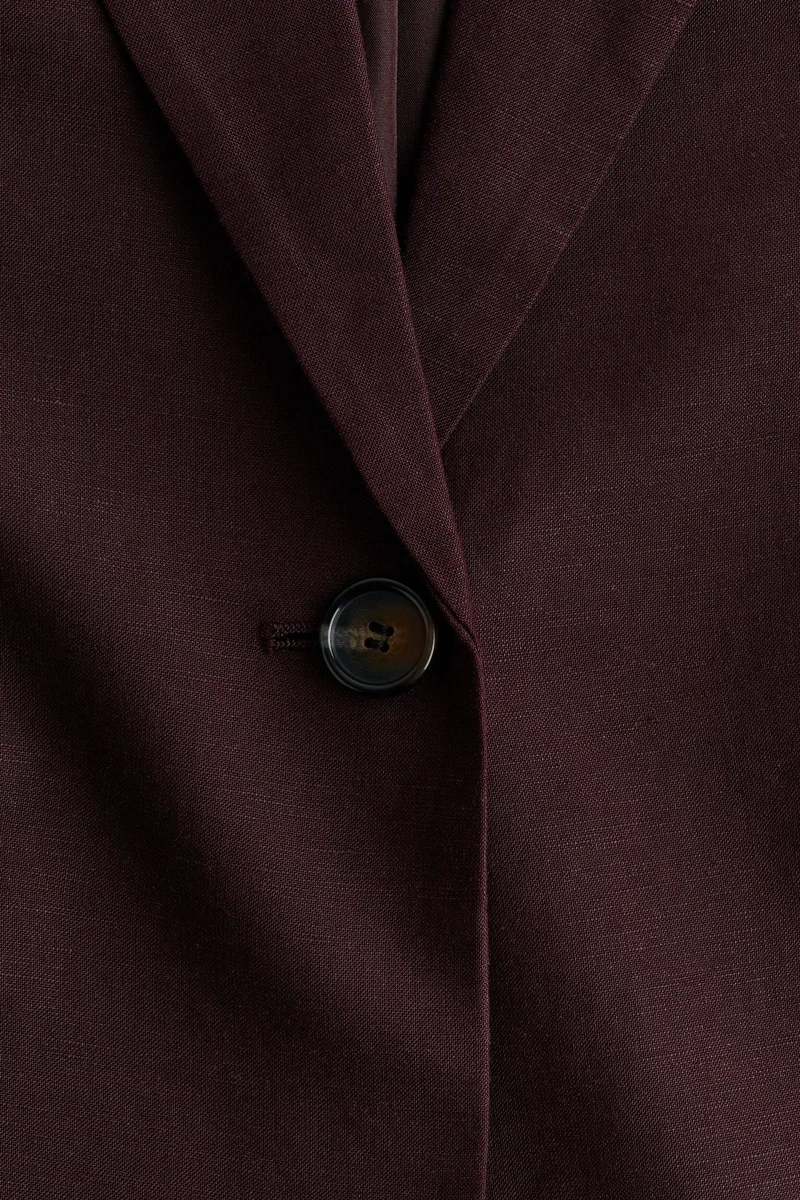 اتش اند ام كنزة من مزيج الكتان